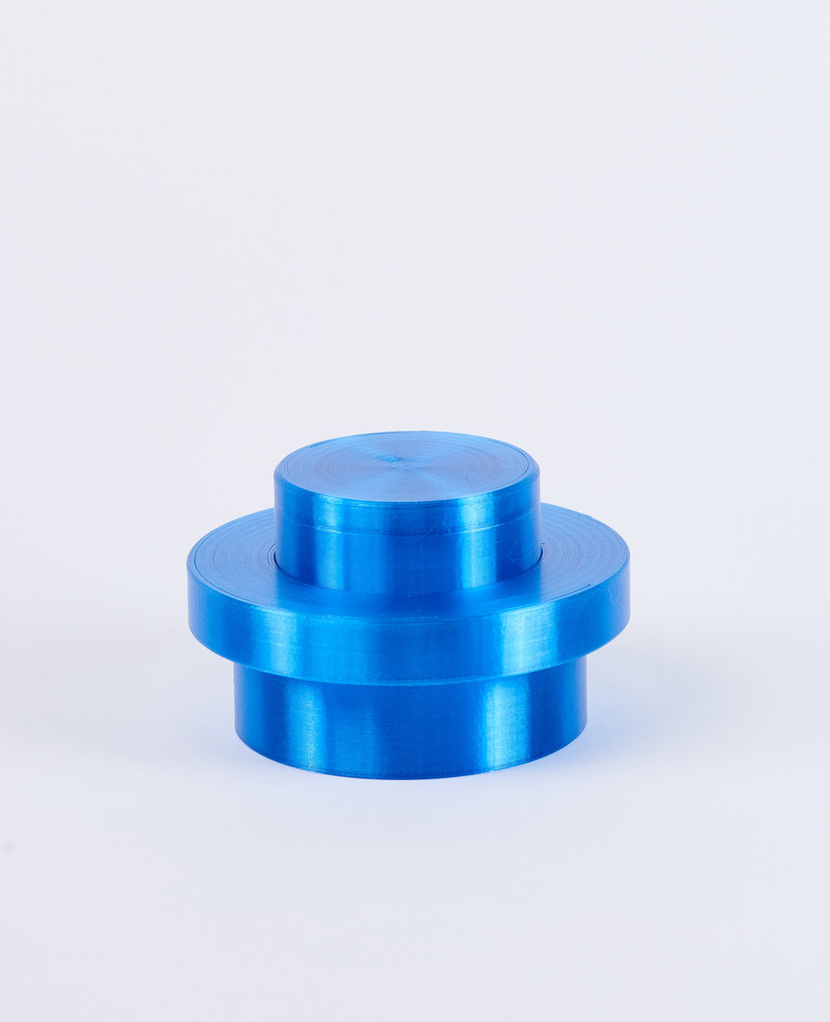 Translucent 1x1 Round Plate (10x): color blue
