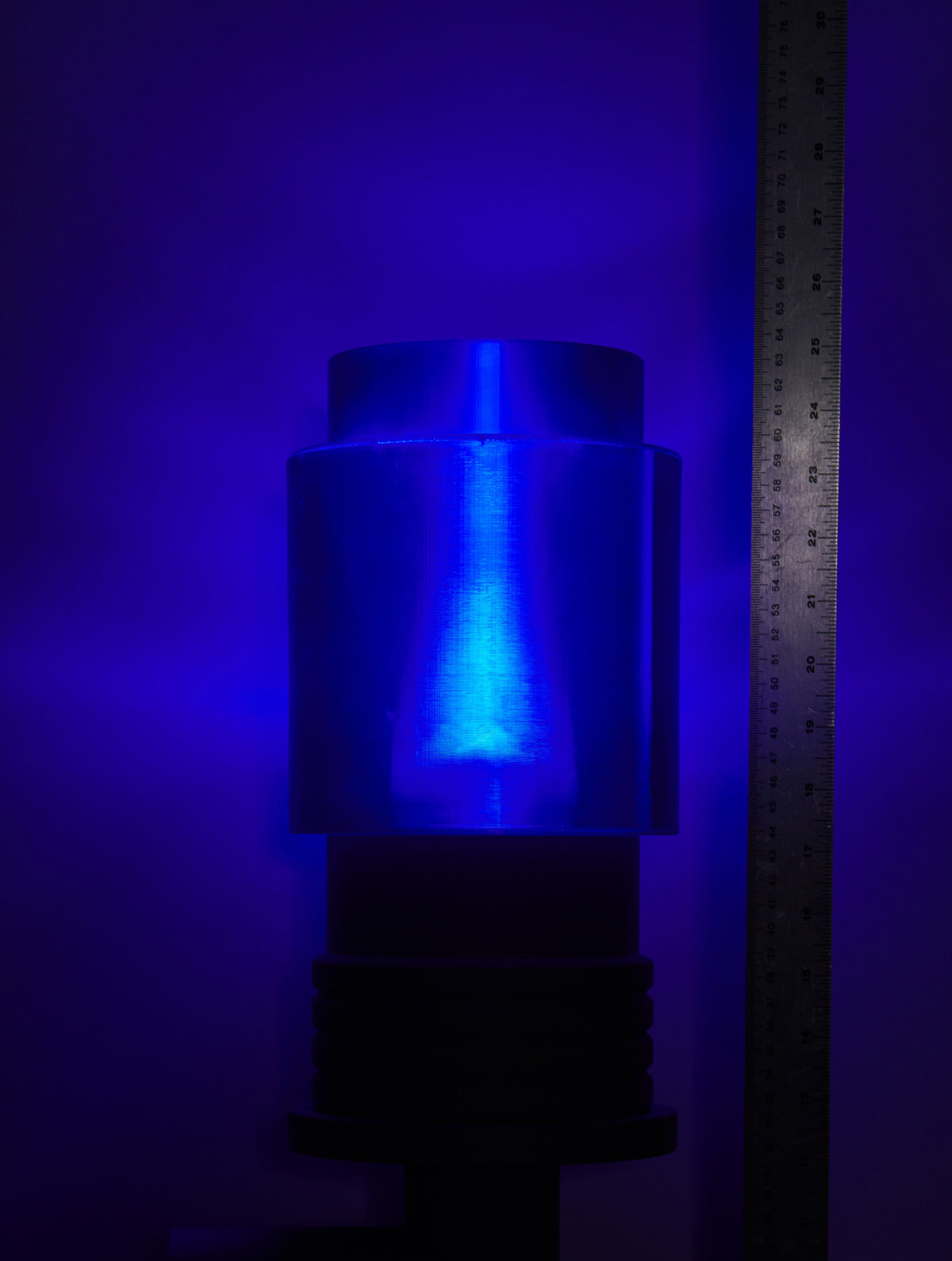 Torch Light Kit with Table Stand & 1x1 Brick Lamp (20x): color lineup blue
