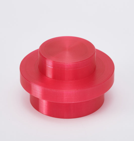 Translucent 1x1 Round Plate (10x): color red