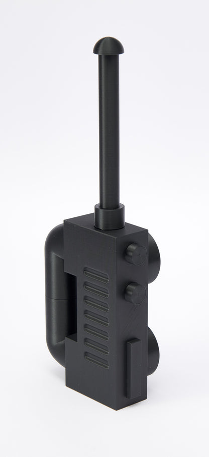 Giant Walkie Talkie Radio (10x): detail surface
