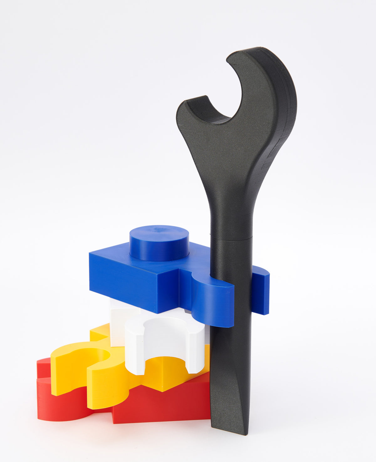 Giant Wrench / Spanner (10x): detail surface